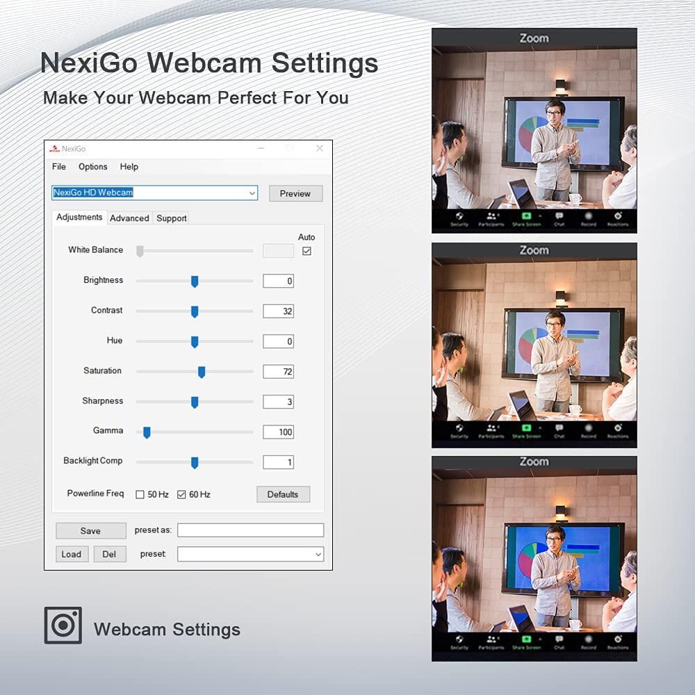 NexiGo N930AF Autofocus Webcam with Mic – 5 Styles - Flex Gamingproduct_type