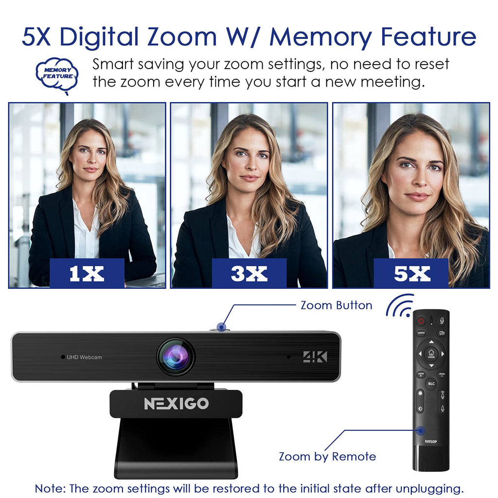NexiGo N930AF Autofocus Webcam with Mic – 5 Styles - Flex Gamingproduct_type