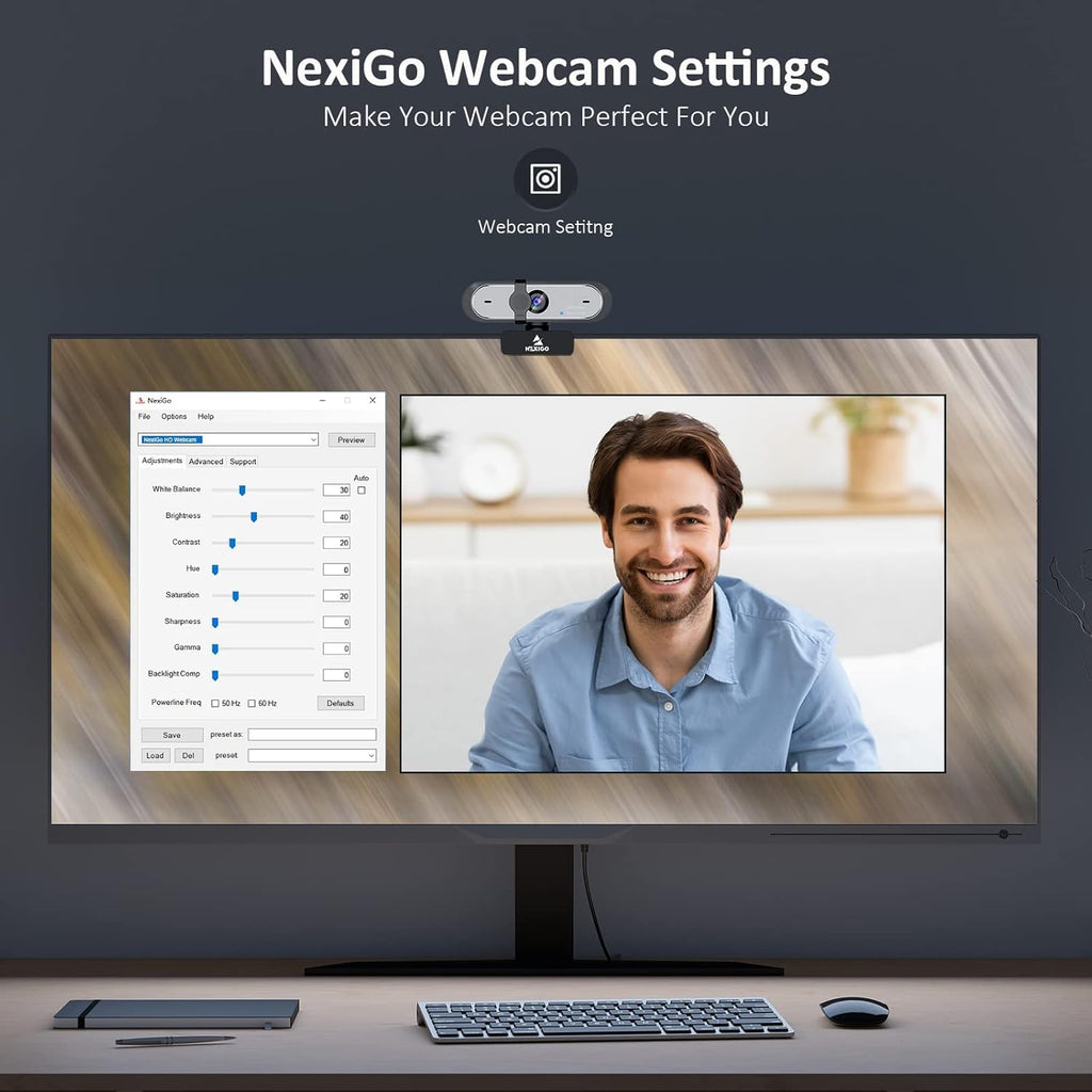 NexiGo N930AF Autofocus Webcam with Mic – 5 Styles - Flex Gamingproduct_type