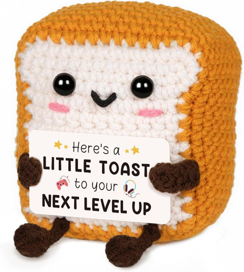 "Next Level Up" Crochet Toast Gift – 33 Styles - Flex Gamingproduct_type