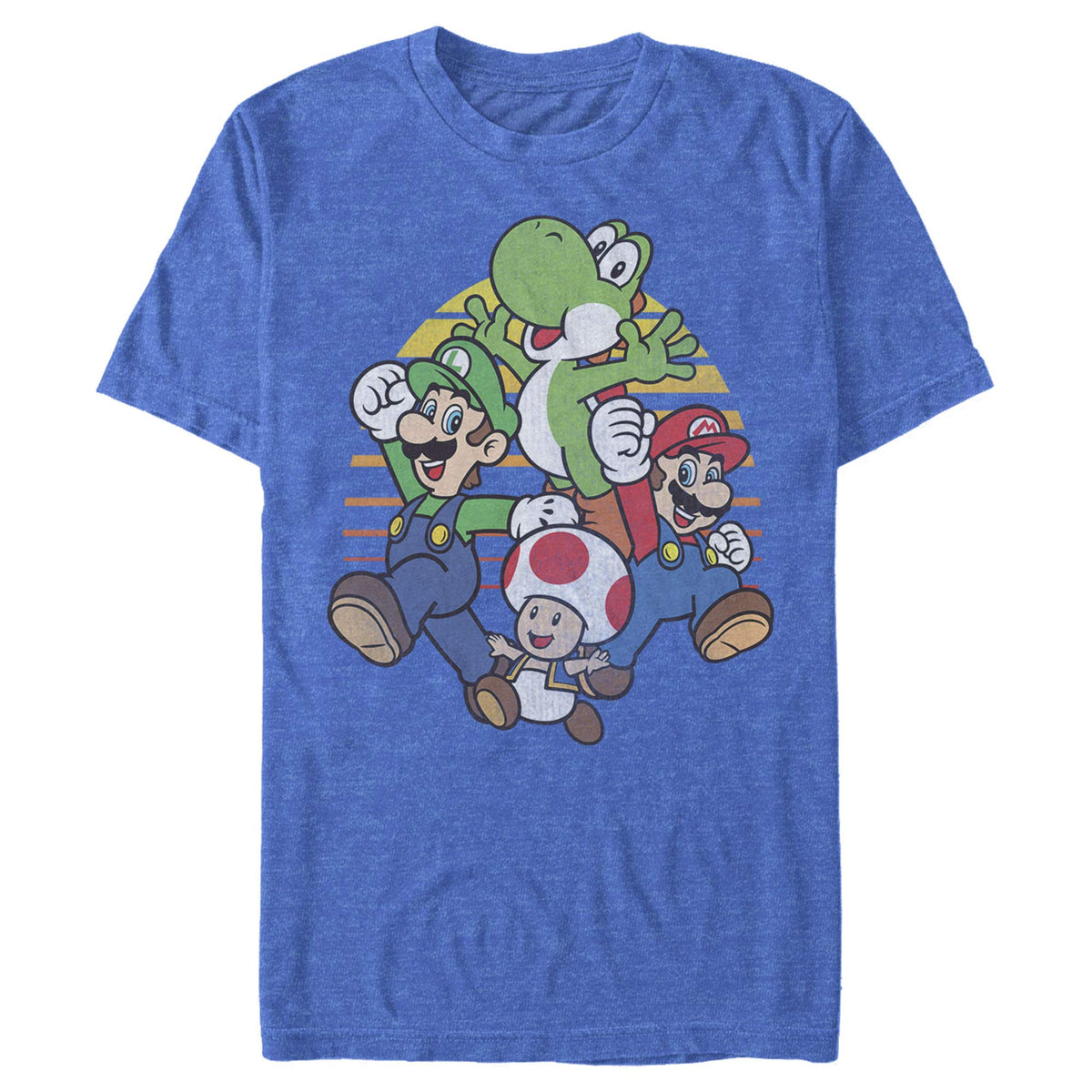 Nintendo Mario & Friends Retro Circle Graphic Tee – 5 Sizes - Flex Gamingproduct_type