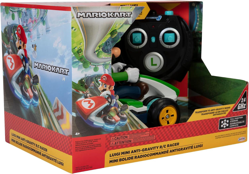Nintendo Mario Kart 8 Luigi Mini Anti-Gravity RC Racer – 2.4GHz - Flex Gamingproduct_type
