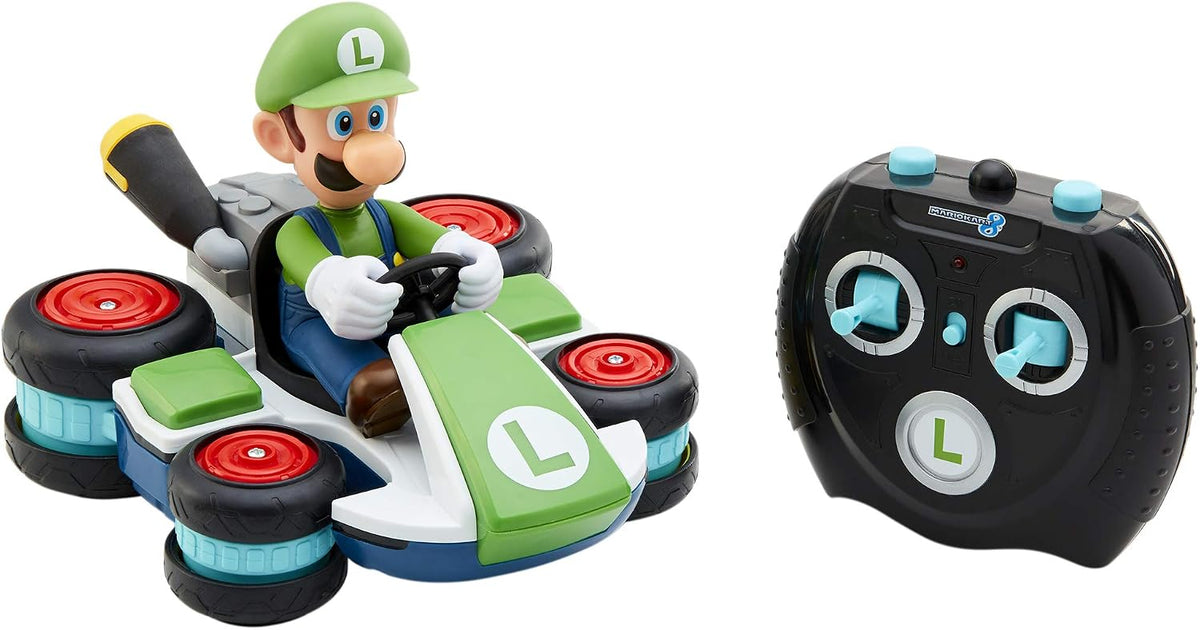 Nintendo Mario Kart 8 Luigi Mini Anti-Gravity RC Racer – 2.4GHz - Flex Gamingproduct_type