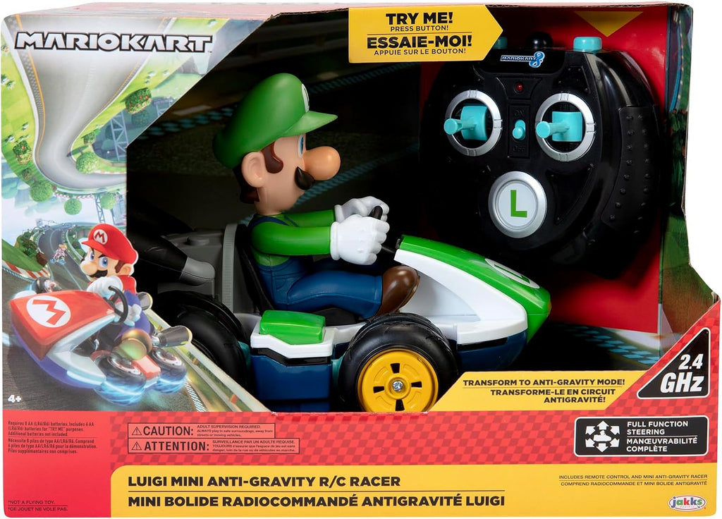 Nintendo Mario Kart 8 Luigi Mini Anti-Gravity RC Racer – 2.4GHz - Flex Gamingproduct_type