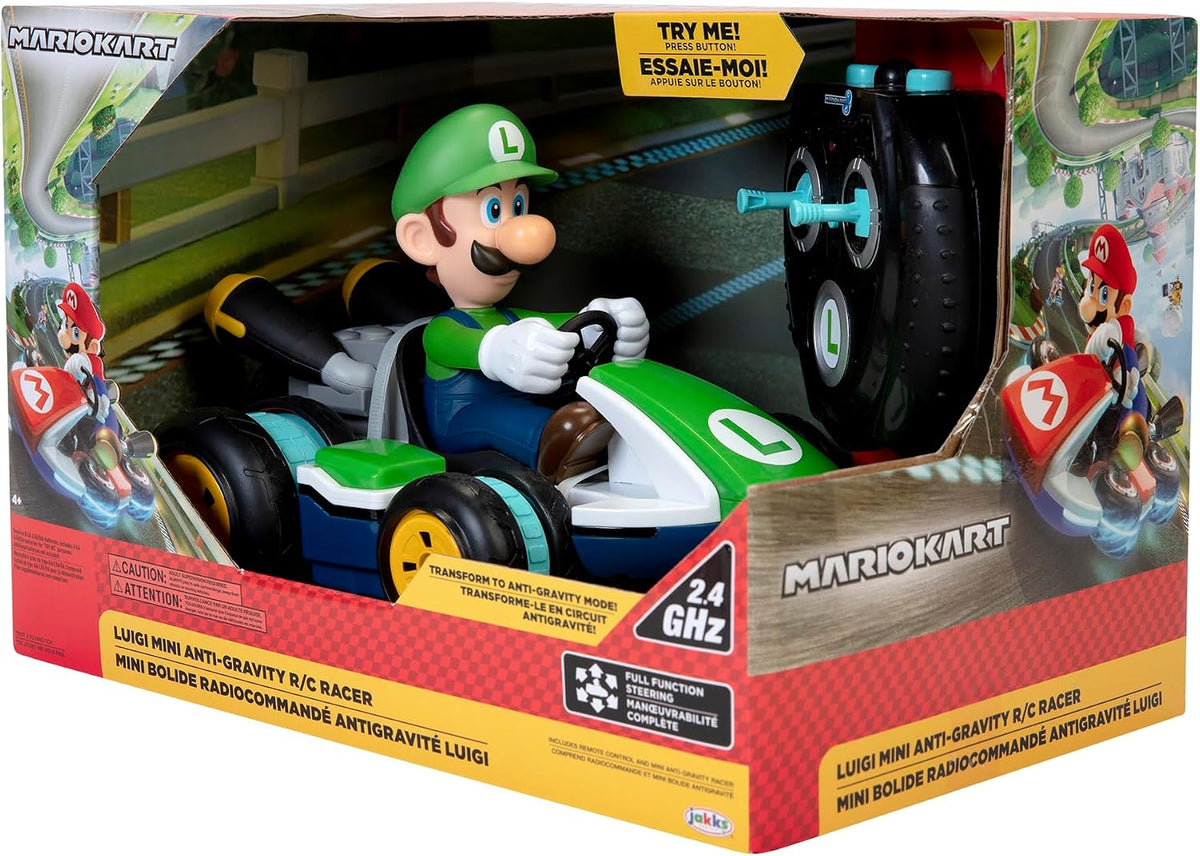 Nintendo Mario Kart 8 Luigi Mini Anti-Gravity RC Racer – 2.4GHz - Flex Gamingproduct_type