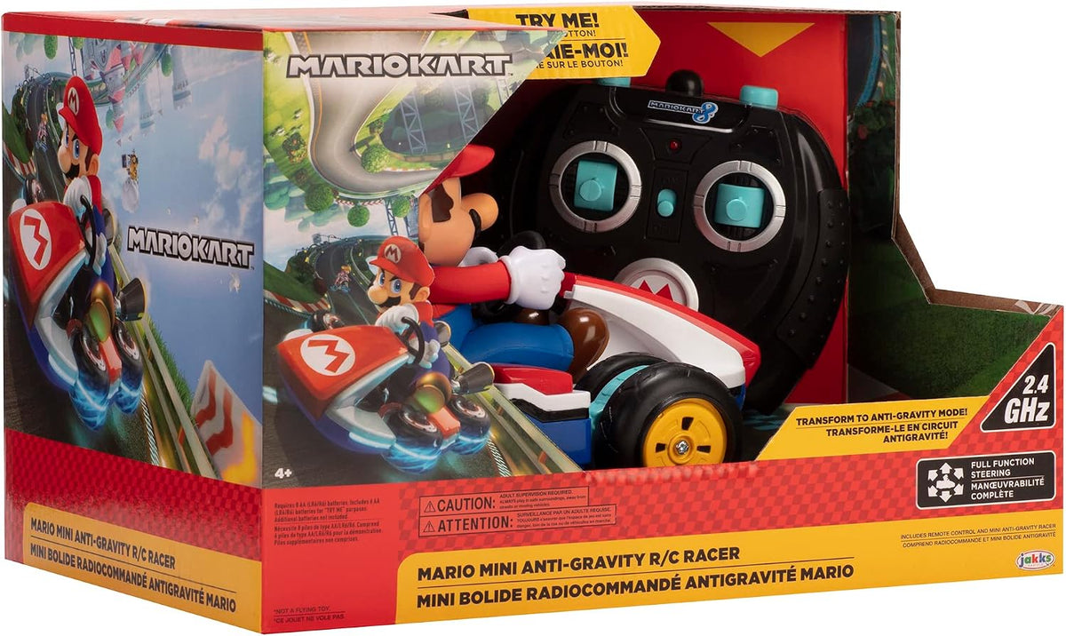 Nintendo Mario Kart 8 Mario Mini Anti-Gravity RC Racer – 2.4GHz - Flex Gamingproduct_type