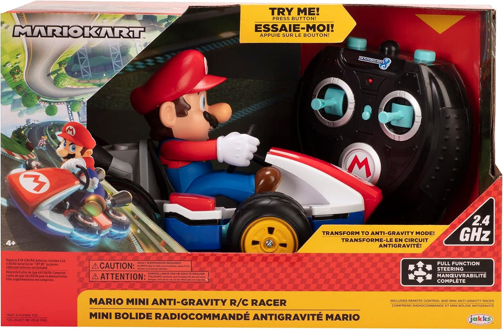 Nintendo Mario Kart 8 Mario Mini Anti-Gravity RC Racer – 2.4GHz - Flex Gamingproduct_type