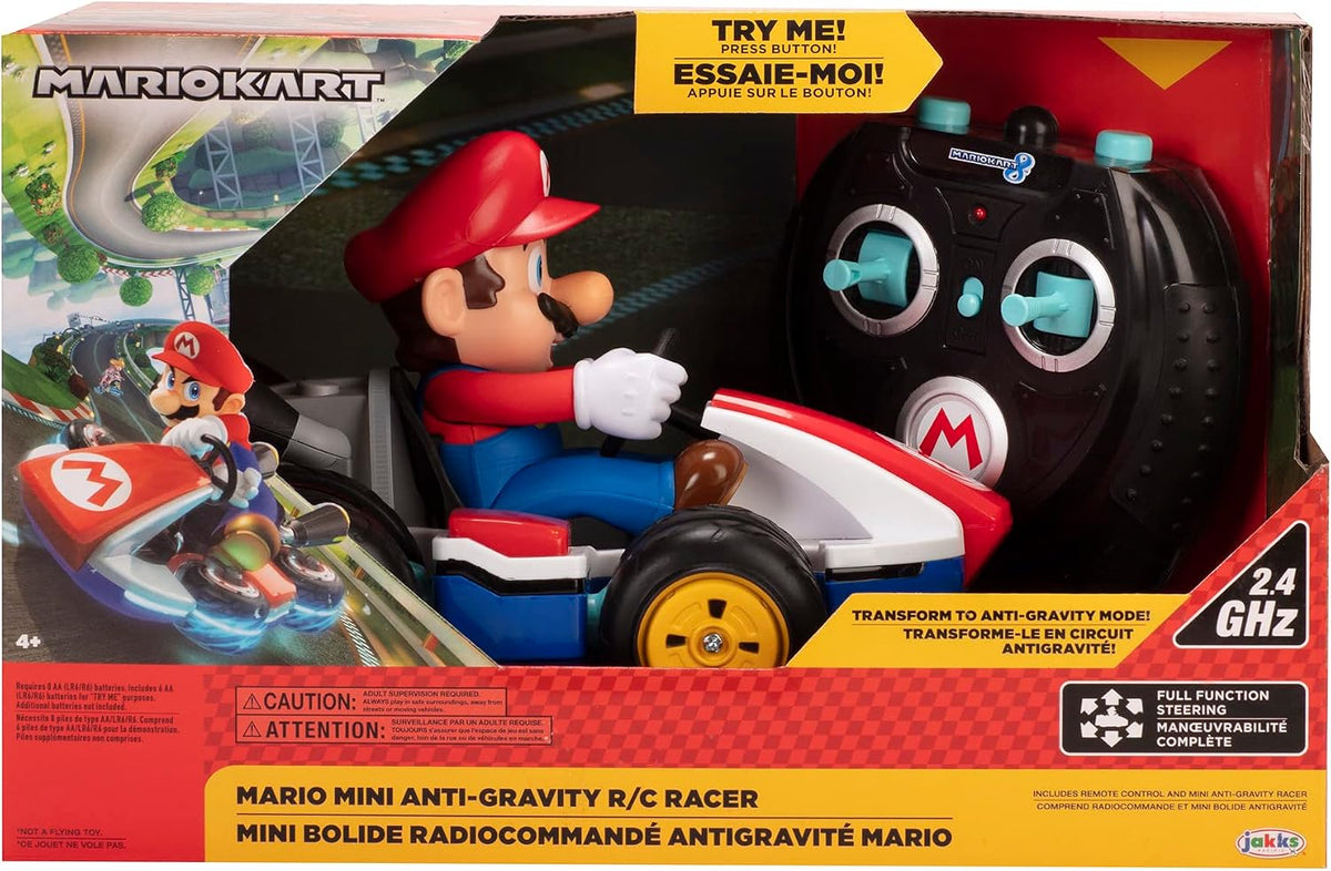 Nintendo Mario Kart 8 Mario Mini Anti-Gravity RC Racer – 2.4GHz - Flex Gamingproduct_type