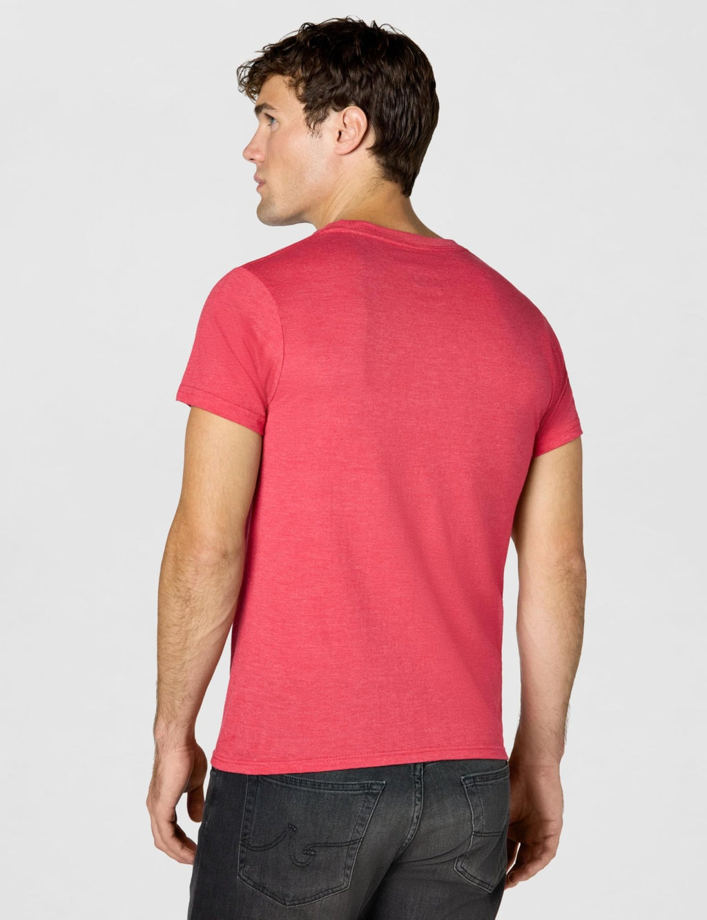 Nintendo Super Mario Jump Pose T-Shirt – Red Heather – 6 Sizes - Flex Gamingproduct_type