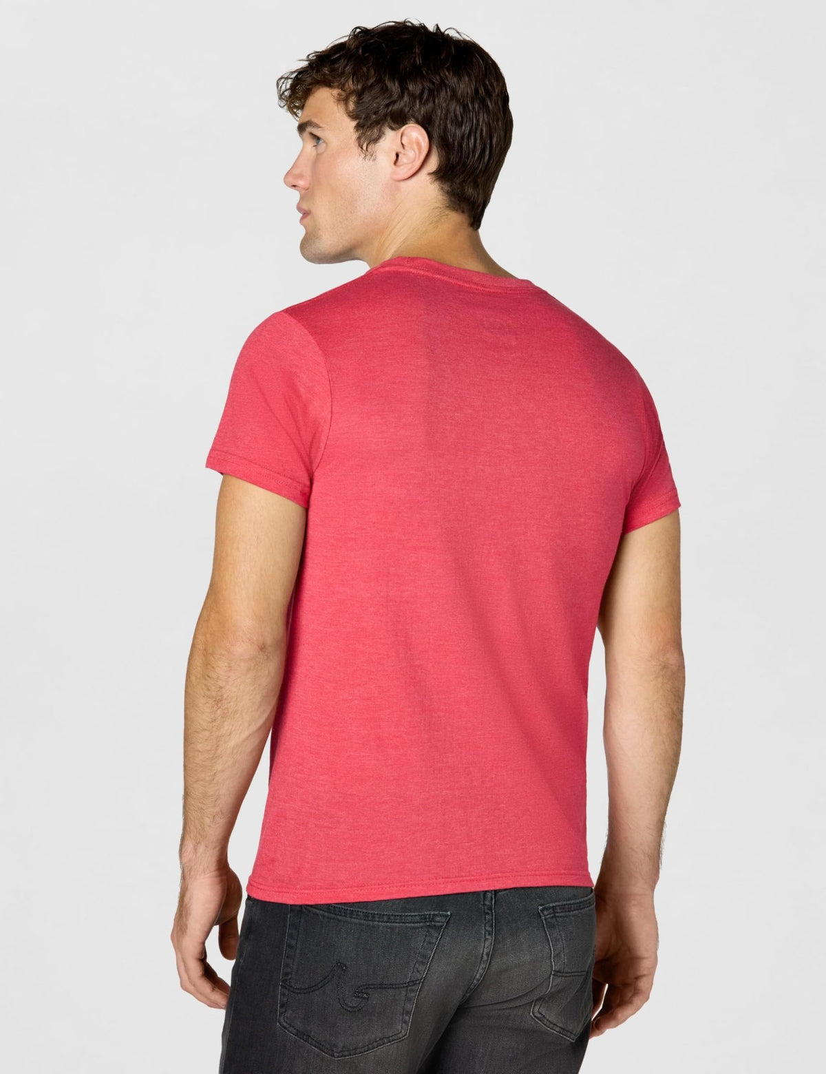 Nintendo Super Mario Jump Pose T-Shirt – Red Heather – 6 Sizes - Flex Gamingproduct_type