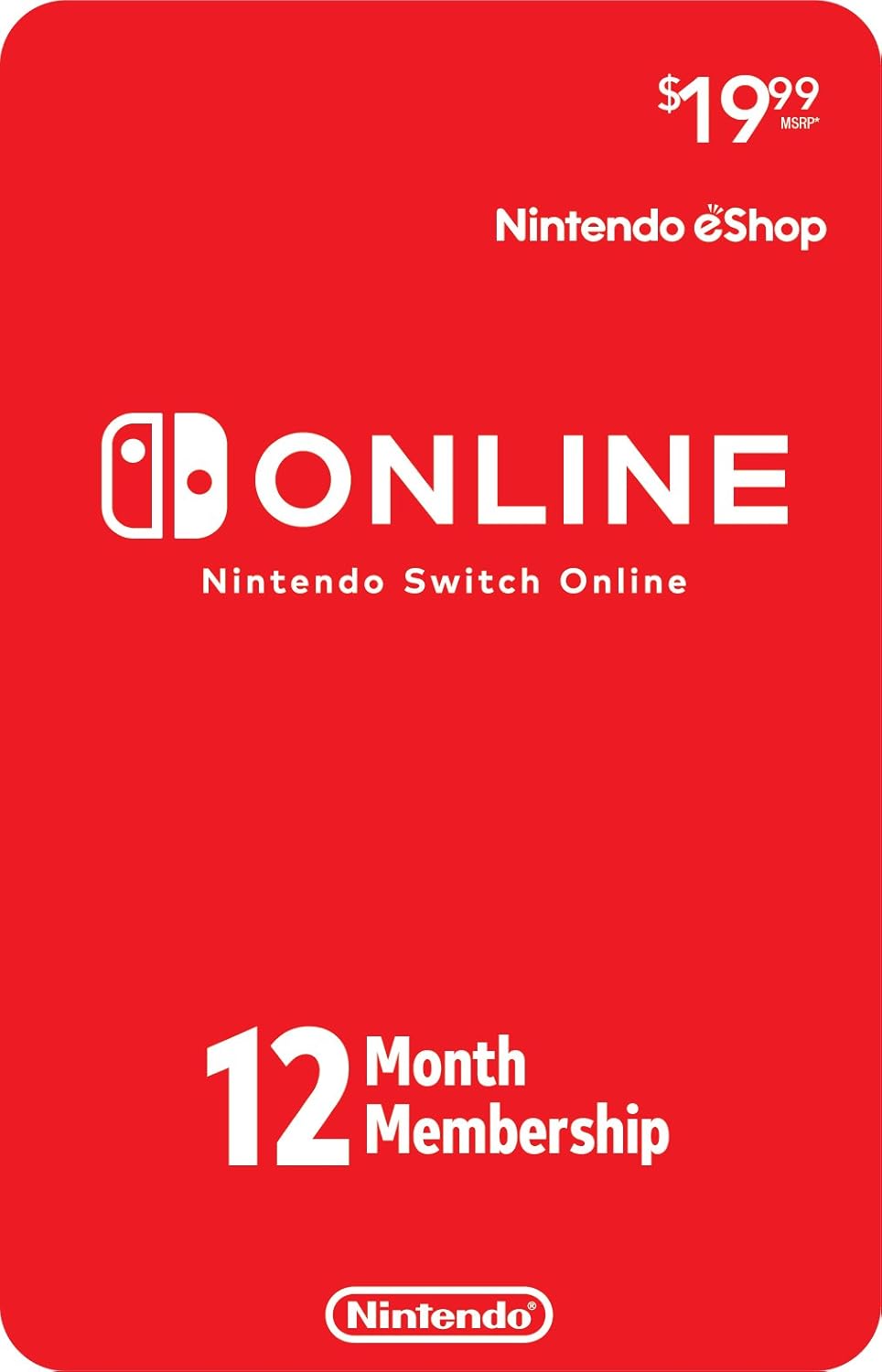 Nintendo Switch Online Membership [Digital Code] – 4 Editions & 2 Durations - Flex Gamingproduct_type
