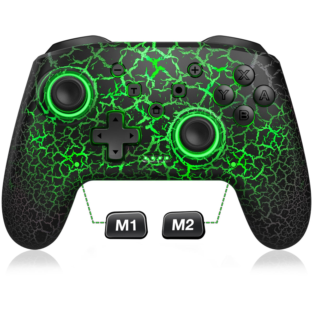 Nintendo Switch Wireless Pro Controller – Turbo, Gyro & Programmable – 10 Colors - Flex Gamingproduct_type