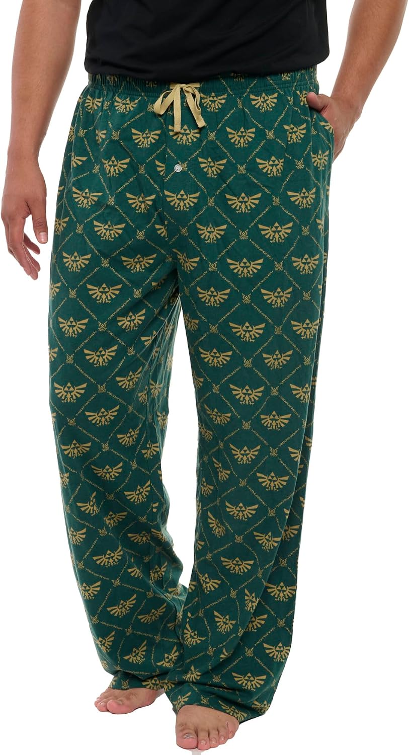 Nintendo The Legend of Zelda Lounge Pants – 7 Sizes - Flex Gamingproduct_type