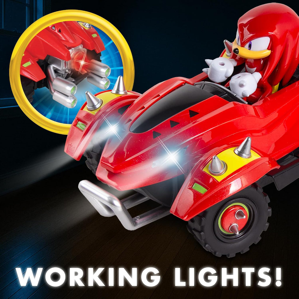 NKOK Sonic Racing CrossWorlds Knuckles the Echidna RC Car – 2.4GHz - Flex Gamingproduct_type