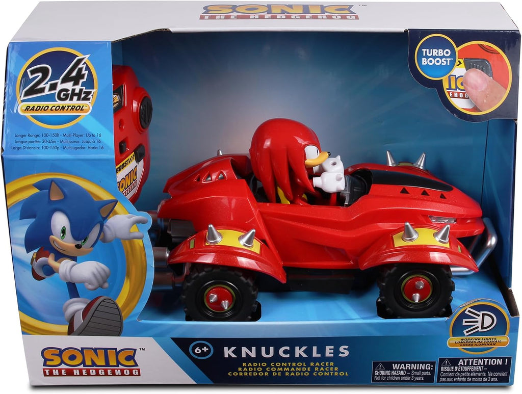 NKOK Sonic Racing CrossWorlds Knuckles the Echidna RC Car – 2.4GHz - Flex Gamingproduct_type