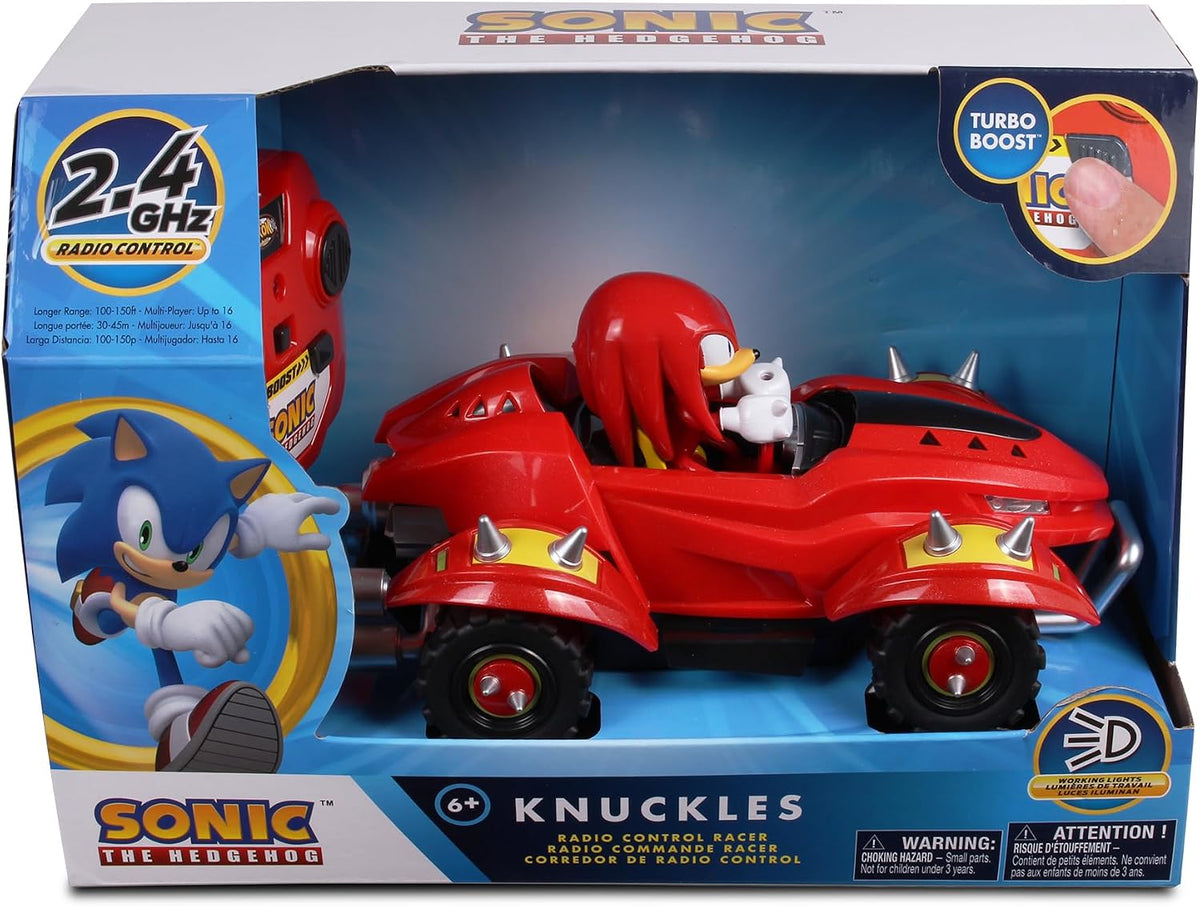 NKOK Sonic Racing CrossWorlds Knuckles the Echidna RC Car – 2.4GHz - Flex Gamingproduct_type