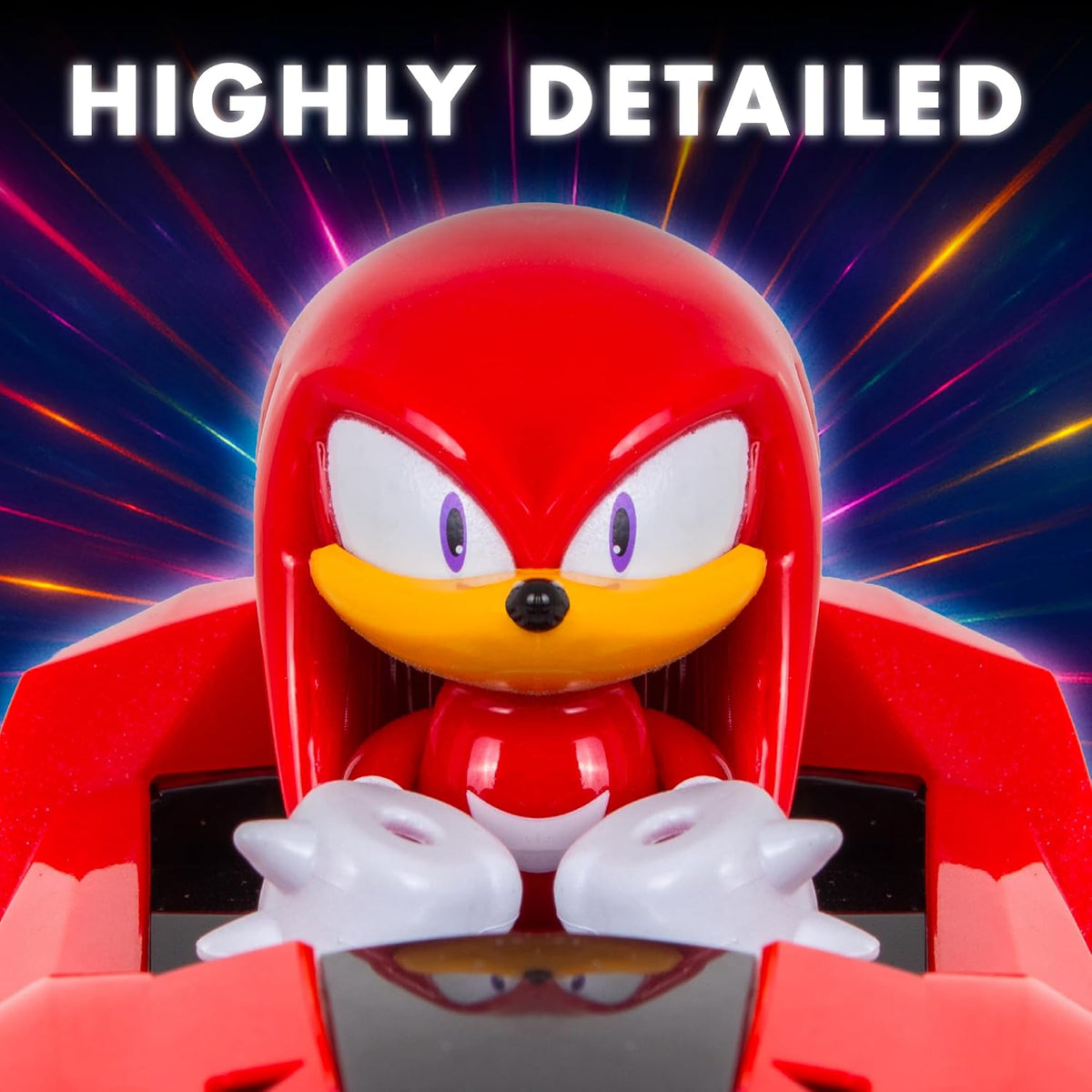 NKOK Sonic Racing CrossWorlds Knuckles the Echidna RC Car – 2.4GHz - Flex Gamingproduct_type
