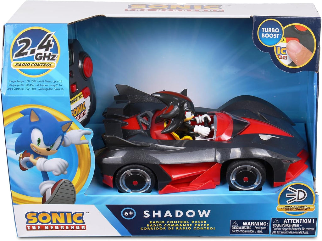 NKOK Sonic Racing CrossWorlds Shadow the Hedgehog RC Car – 2.4GHz - Flex Gamingproduct_type
