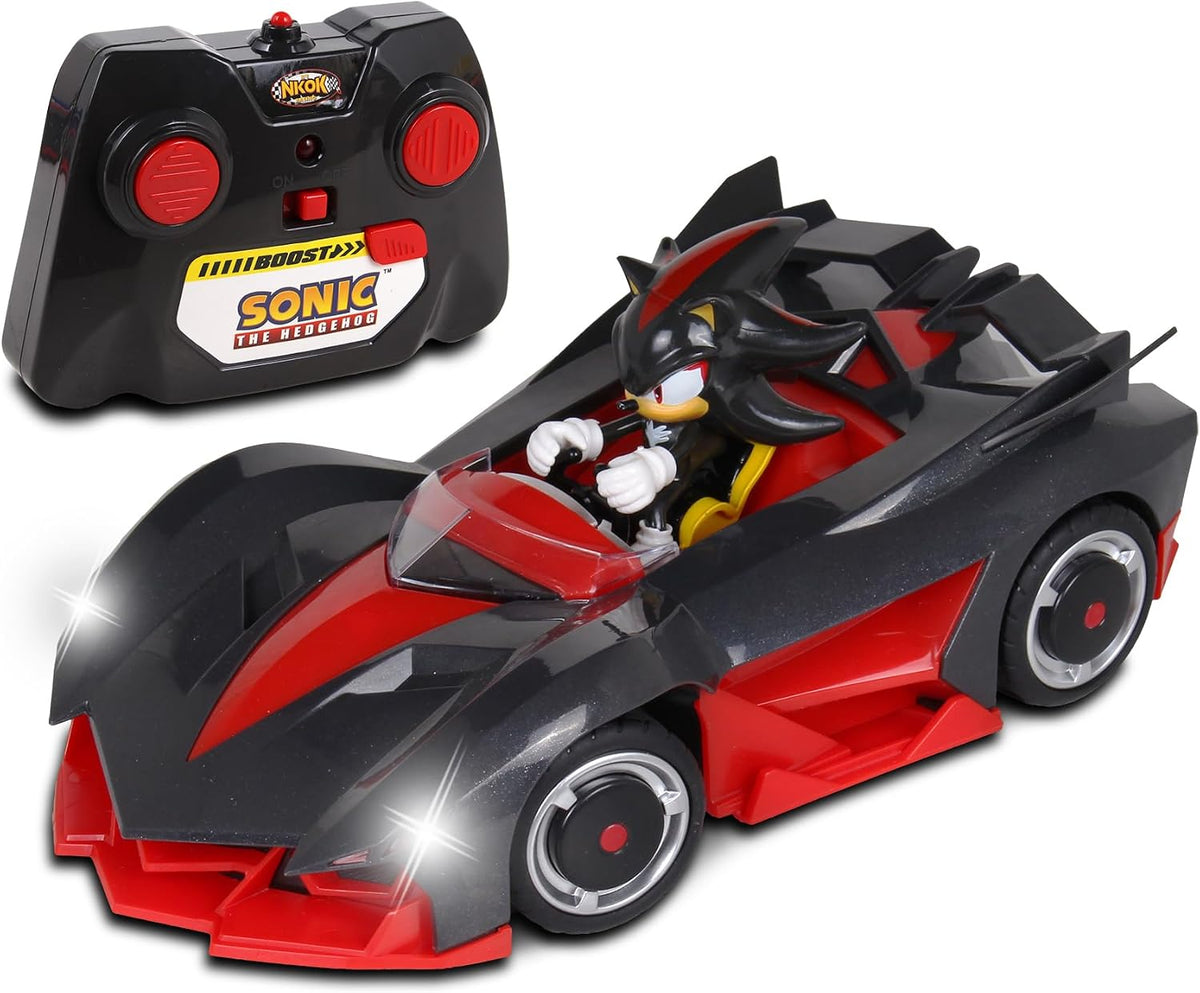 NKOK Sonic Racing CrossWorlds Shadow the Hedgehog RC Car – 2.4GHz - Flex Gamingproduct_type