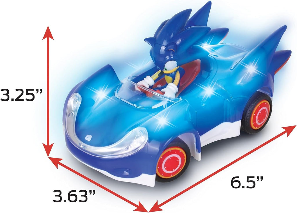NKOK Sonic the Hedgehog Glow Racer RC Car – 1/28 Scale – 2 Styles - Flex Gamingproduct_type