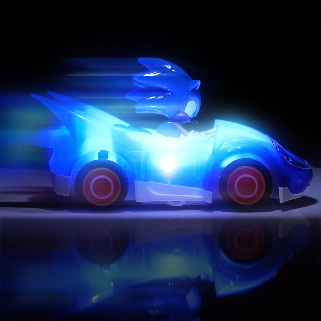NKOK Sonic the Hedgehog Glow Racer RC Car – 1/28 Scale – 2 Styles - Flex Gamingproduct_type