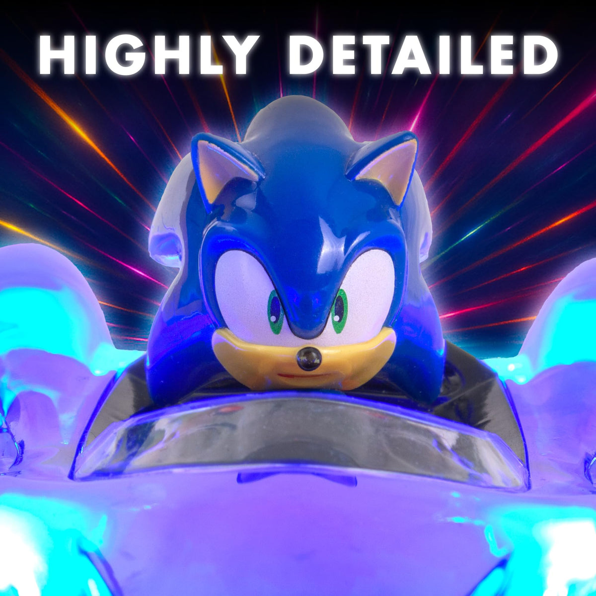 NKOK Sonic the Hedgehog Glow Racer RC Car – 1/28 Scale – 2 Styles - Flex Gamingproduct_type