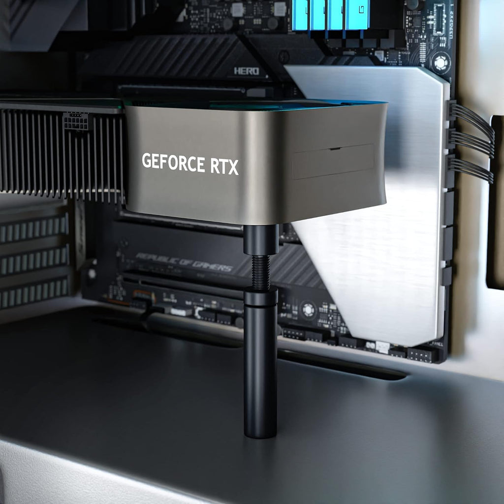 nkomax GPU Sag Bracket Aluminum Support – 3 Sizes - Flex Gamingproduct_type