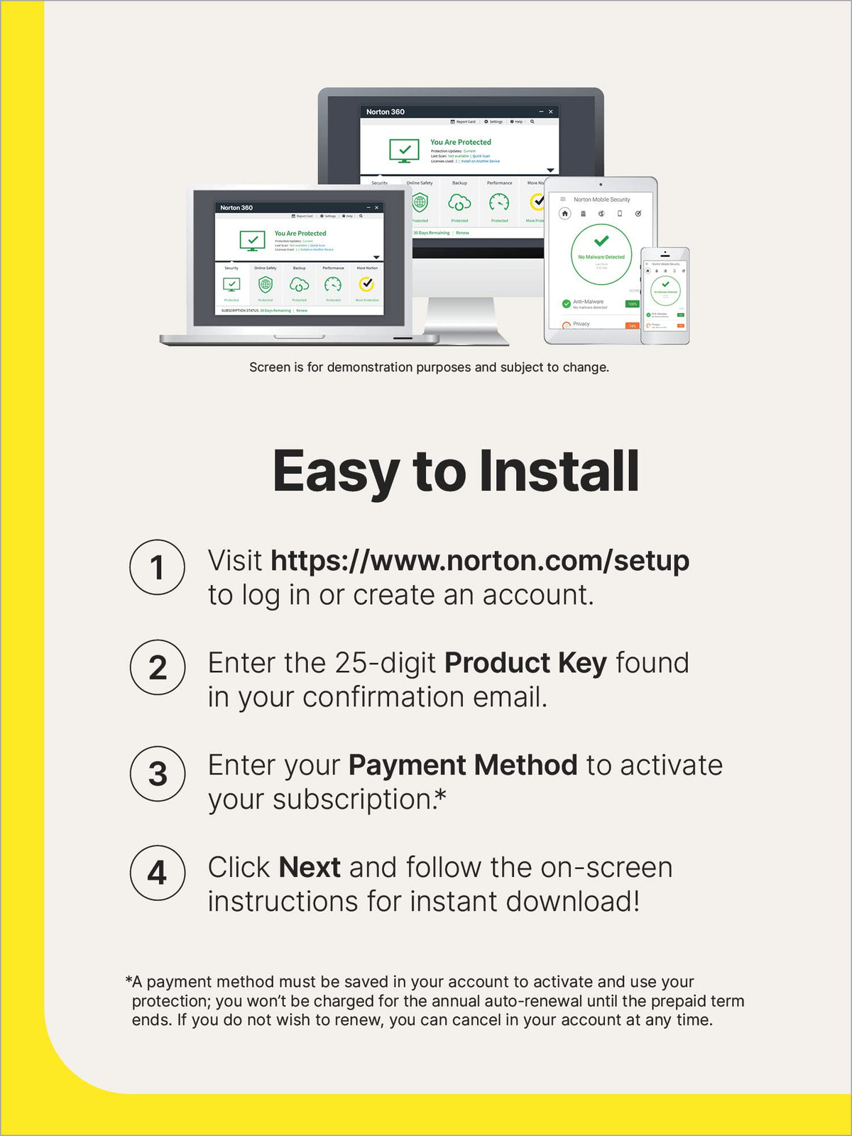 Norton 360 Deluxe Antivirus – 3 Devices, 12-Month - Flex Gamingproduct_type