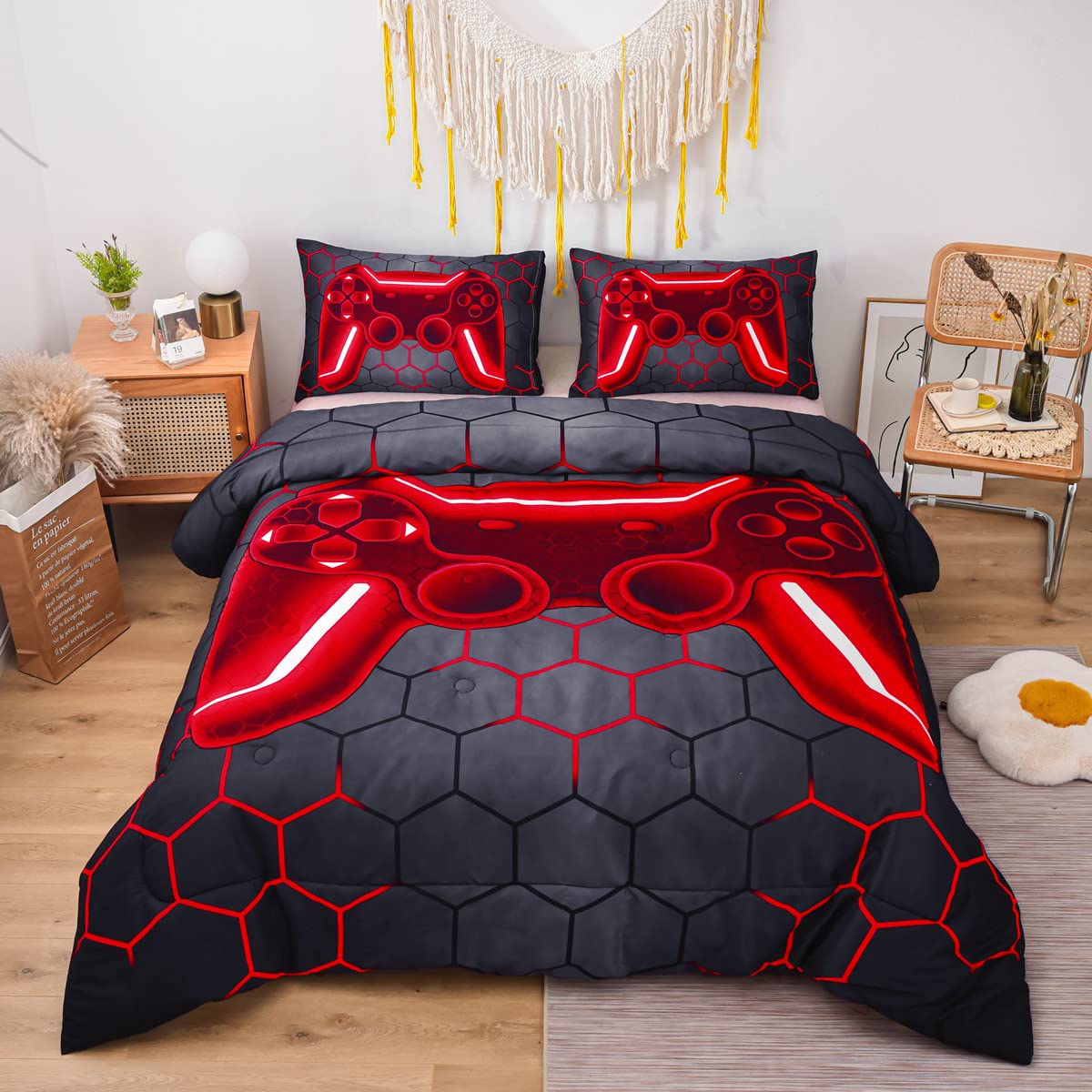 NTBED Game Console Comforter Set – 3 Sizes & 11 Colors - Flex Gamingproduct_type