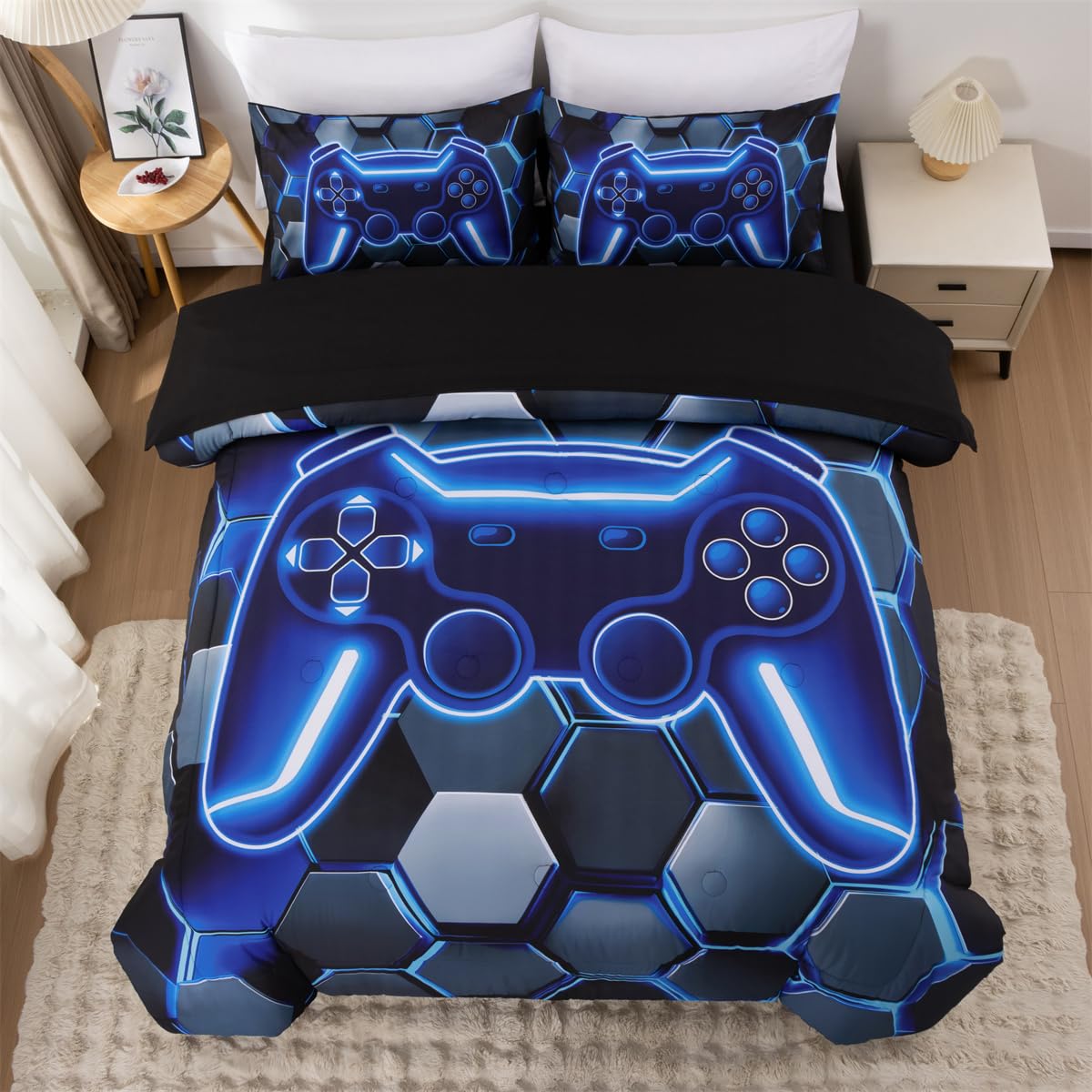 NTBED Game Console Comforter Set – 3 Sizes & 11 Colors - Flex Gamingproduct_type