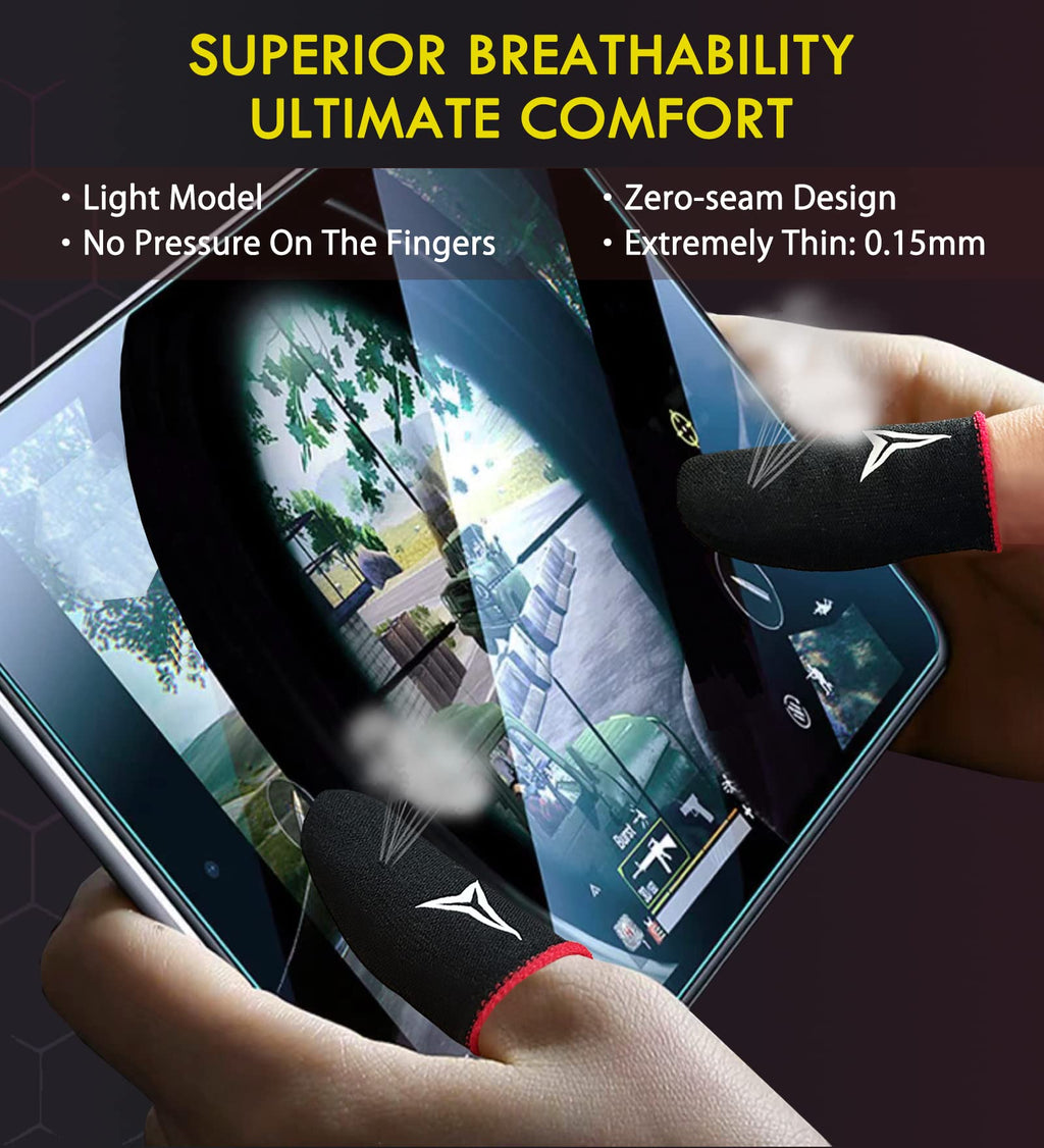Nuozme Gaming Finger Sleeves – 2 Colors & 5 Pack Sizes - Flex Gamingproduct_type