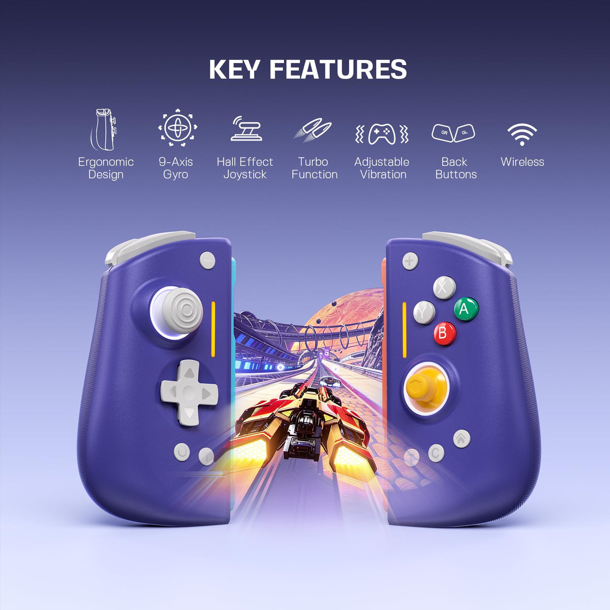 NYXI Hyperion 3 Switch 2 Joy-Pad Controller – 6 Colors - Flex Gamingproduct_type