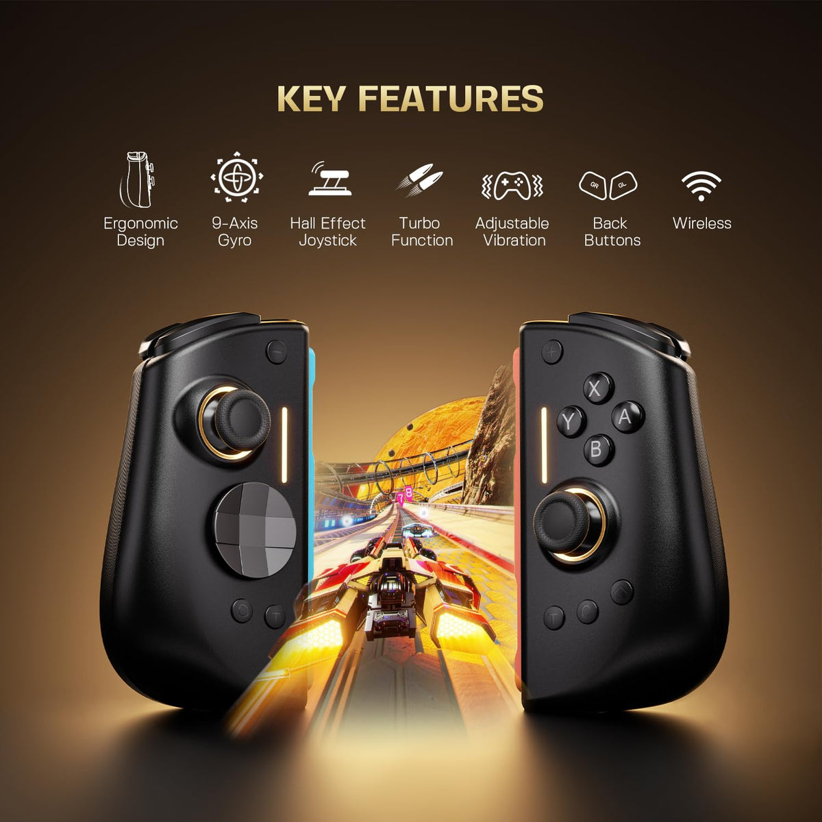 NYXI Hyperion 3 Switch 2 Joy-Pad Controller – 6 Colors - Flex Gamingproduct_type