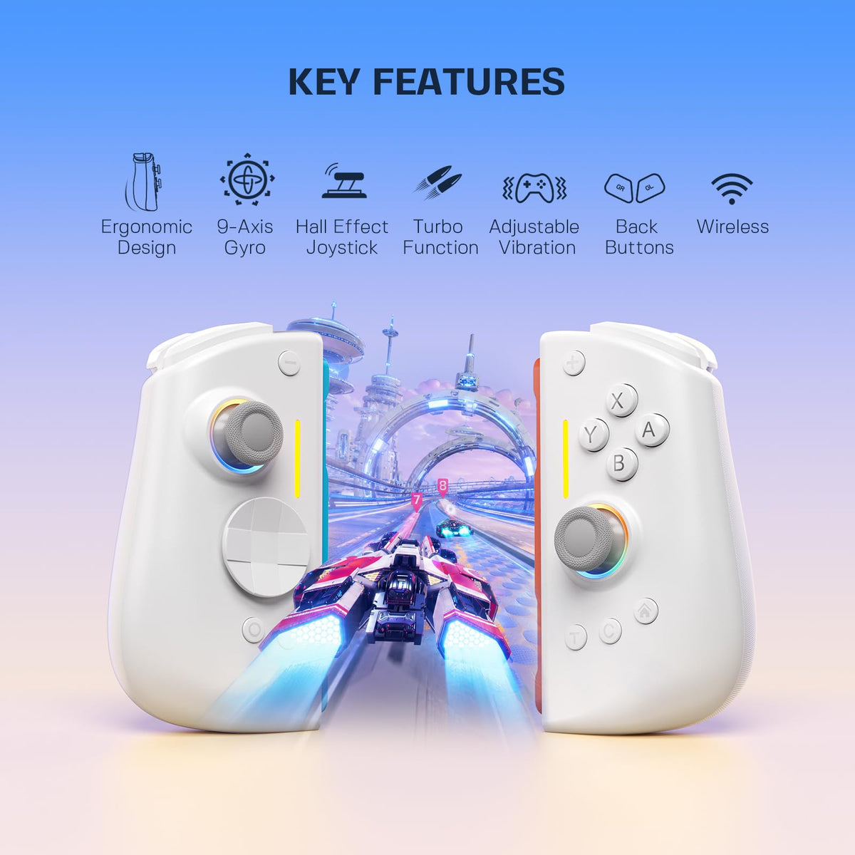 NYXI Hyperion 3 Switch 2 Joy-Pad Controller – 6 Colors - Flex Gamingproduct_type