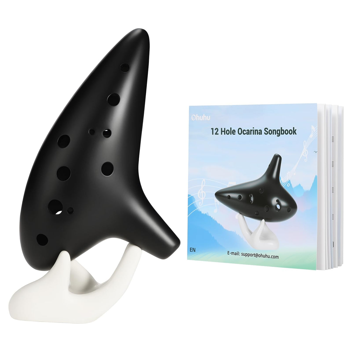 Ohuhu 12-Hole Alto C Ocarina – 5 Colors - Flex Gamingproduct_type