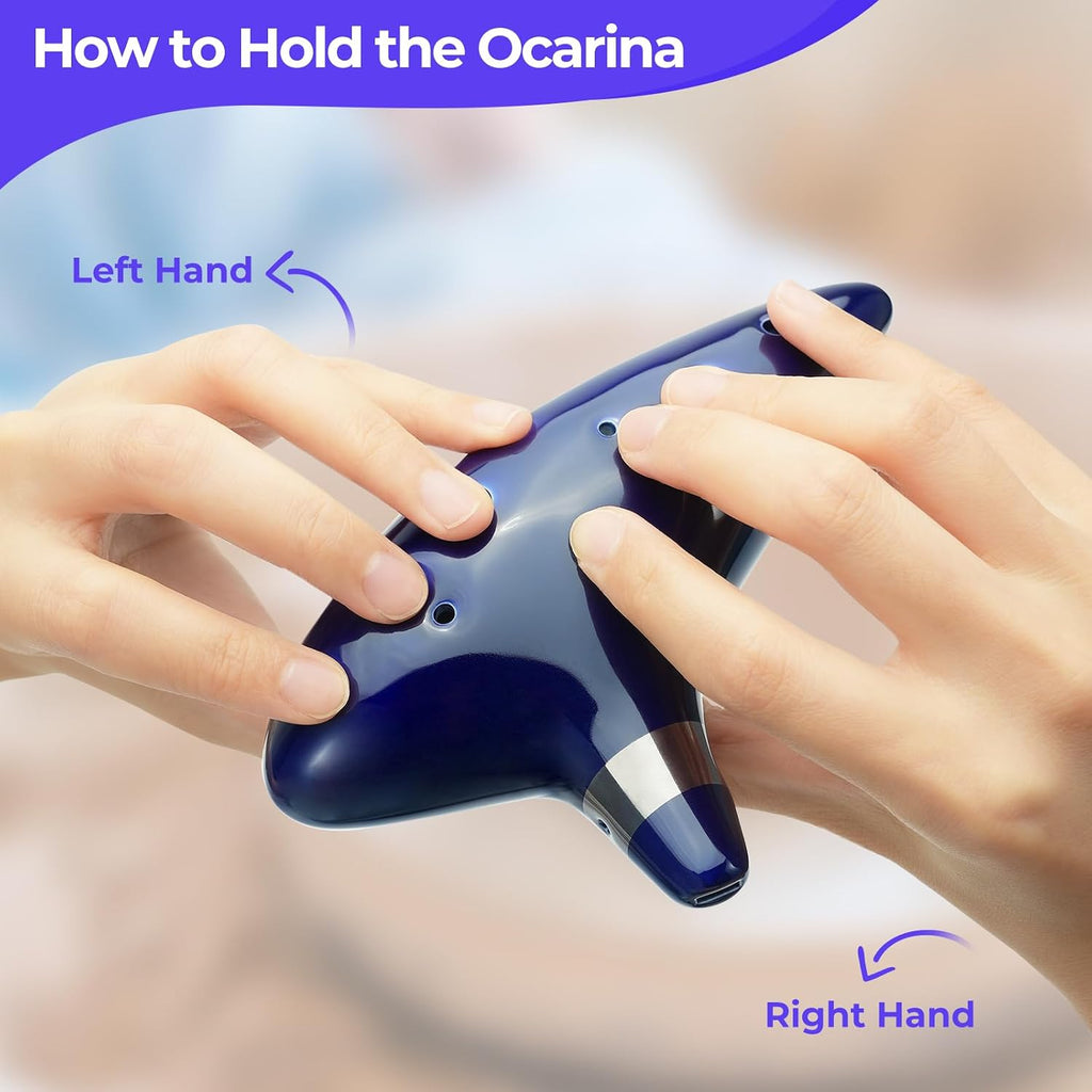 Ohuhu 12-Hole Alto C Ocarina – 5 Colors - Flex Gamingproduct_type