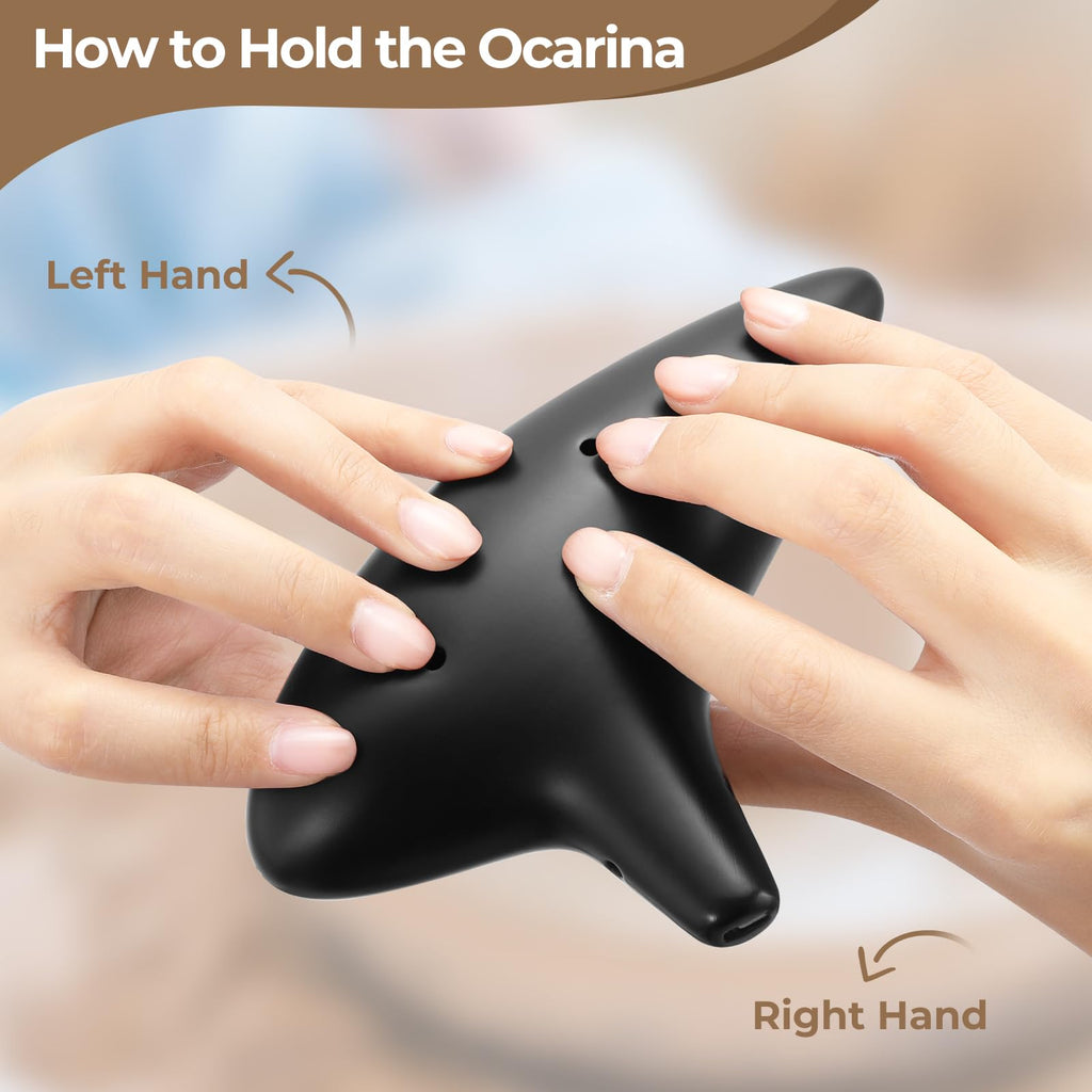 Ohuhu 12-Hole Alto C Ocarina – 5 Colors - Flex Gamingproduct_type