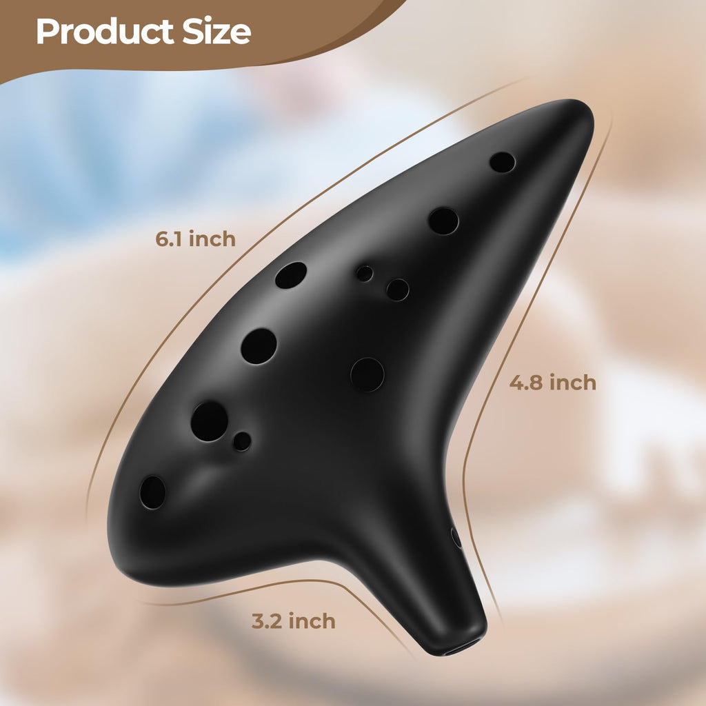Ohuhu 12-Hole Alto C Ocarina – 5 Colors - Flex Gamingproduct_type