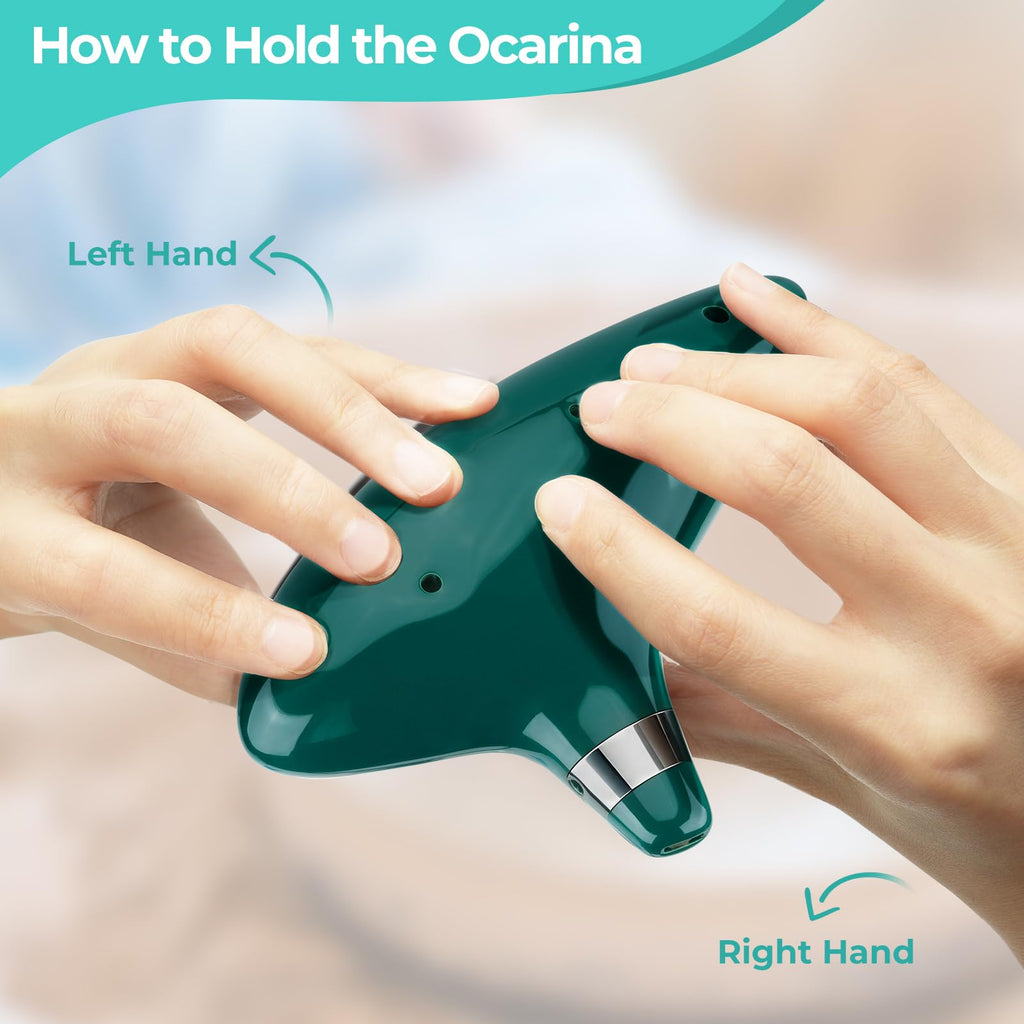 Ohuhu 12-Hole Alto C Ocarina – 5 Colors - Flex Gamingproduct_type