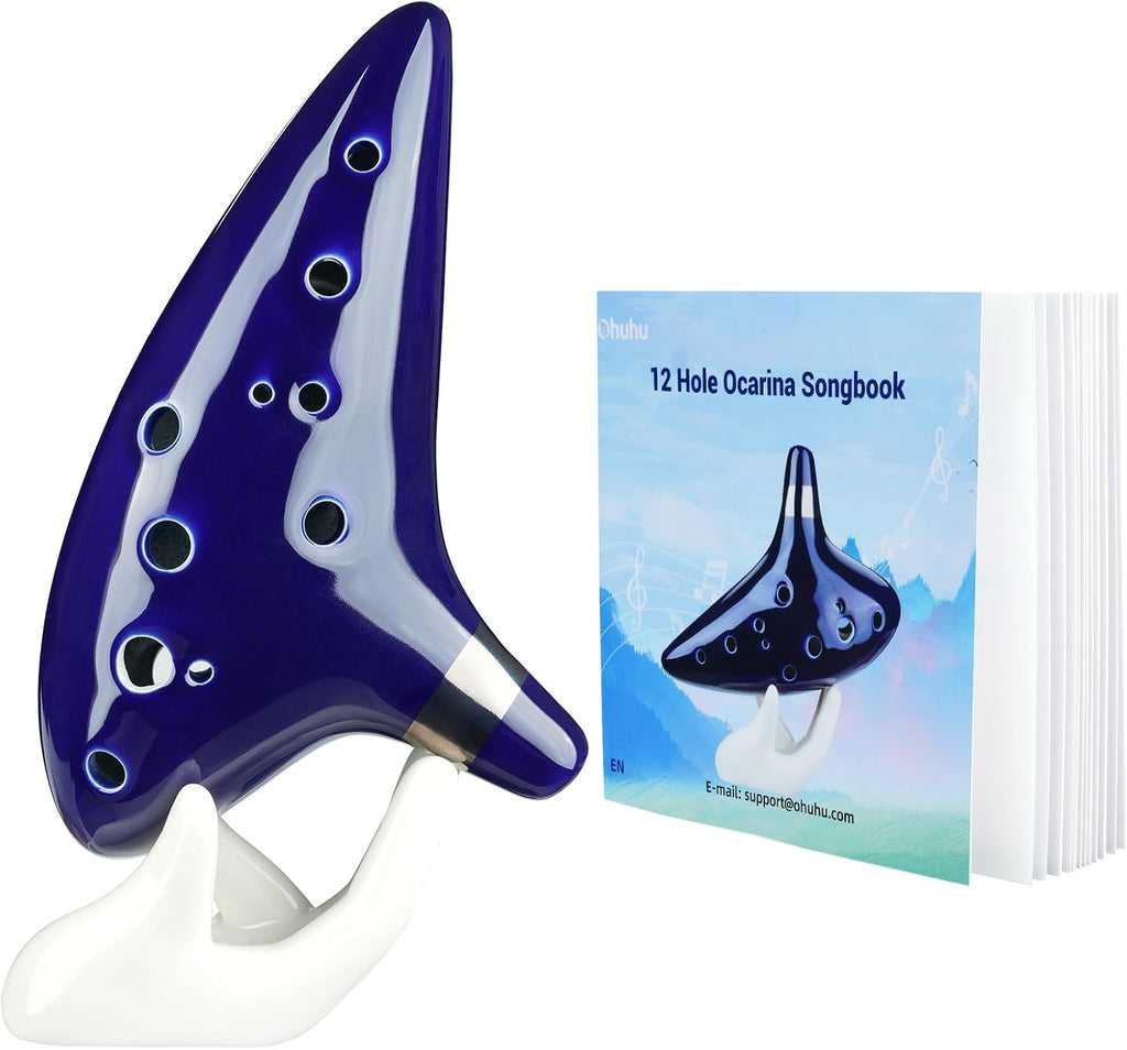 Ohuhu 12-Hole Alto C Ocarina – 5 Colors - Flex Gamingproduct_type