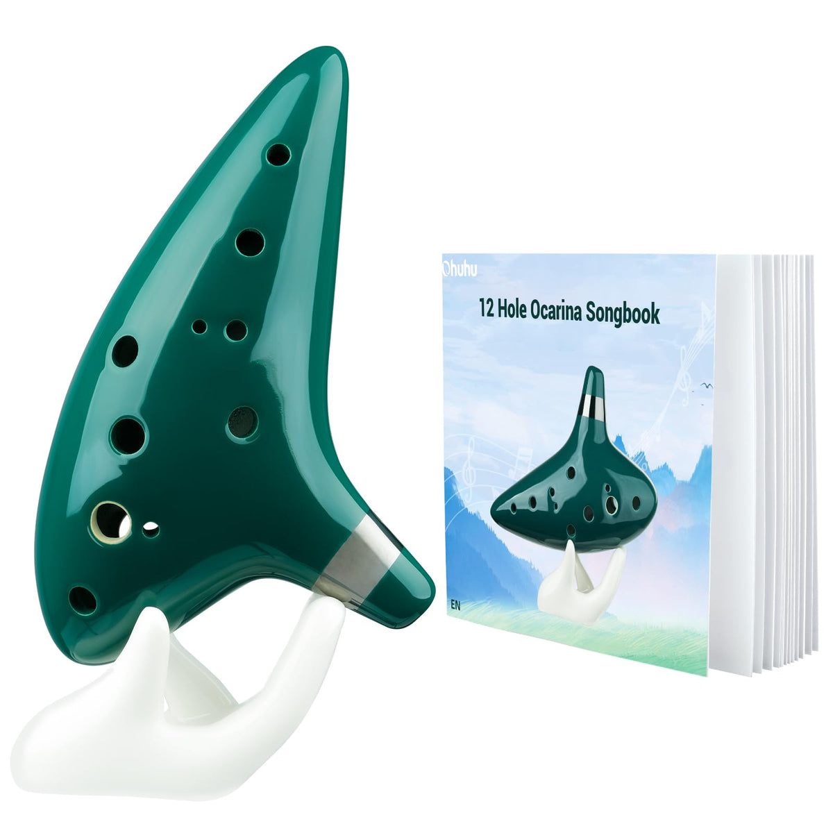 Ohuhu 12-Hole Alto C Ocarina – 5 Colors - Flex Gamingproduct_type