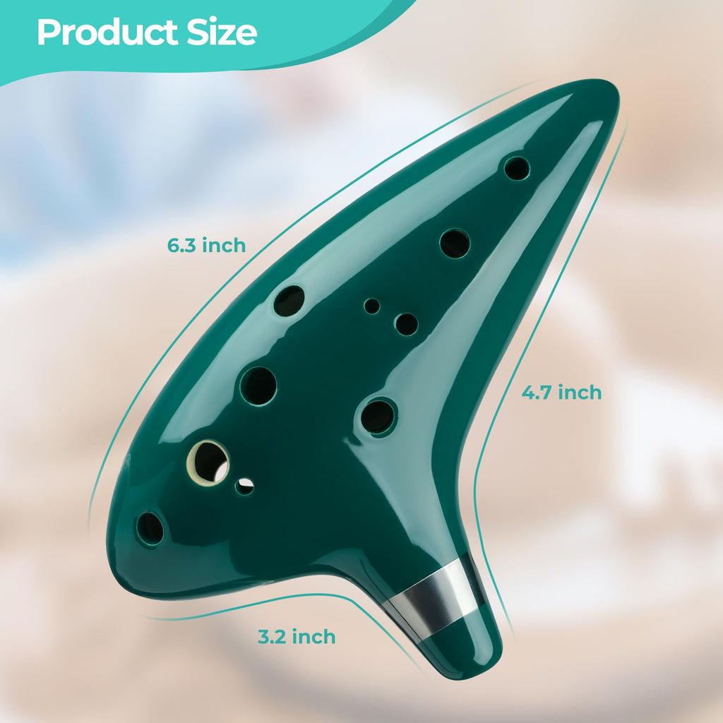 Ohuhu 12-Hole Alto C Ocarina – 5 Colors - Flex Gamingproduct_type