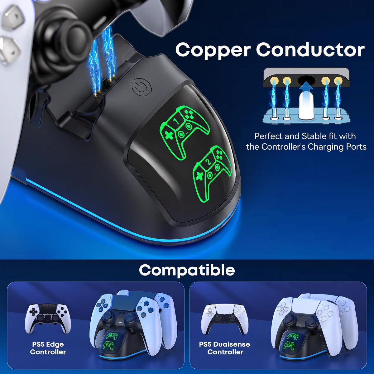 OIVO Controller Charging Dock – 2 Sizes & 4 Colours - Flex Gamingproduct_type