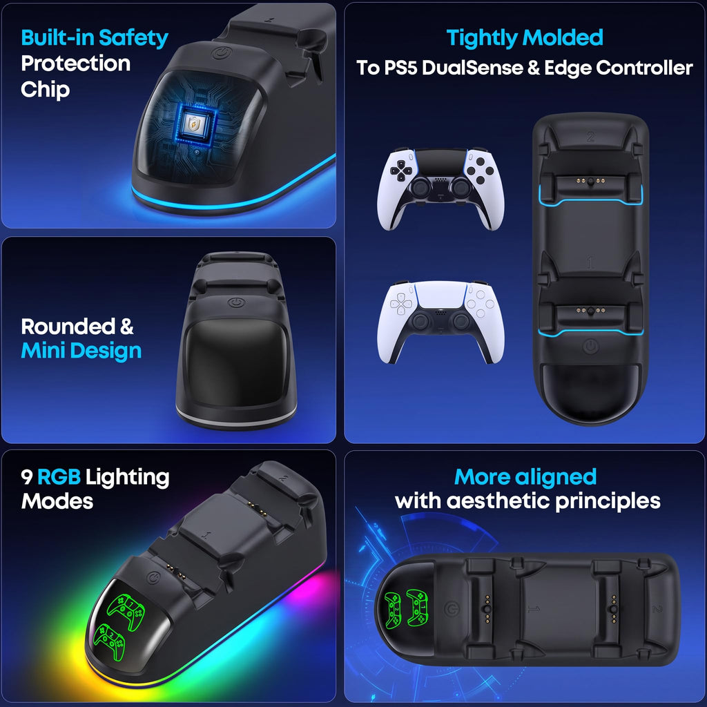 OIVO Controller Charging Dock – 2 Sizes & 4 Colours - Flex Gamingproduct_type