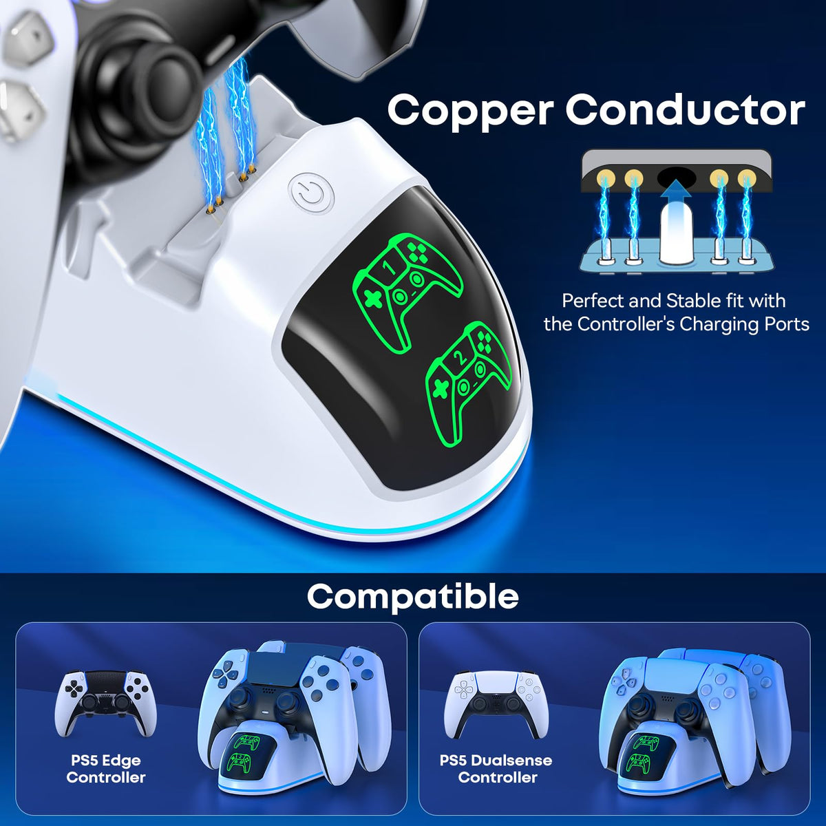 OIVO Controller Charging Dock – 2 Sizes & 4 Colours - Flex Gamingproduct_type