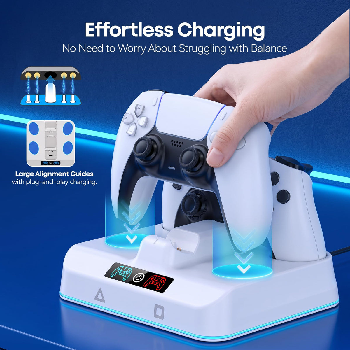 OIVO Controller Charging Dock – 2 Sizes & 4 Colours - Flex Gamingproduct_type