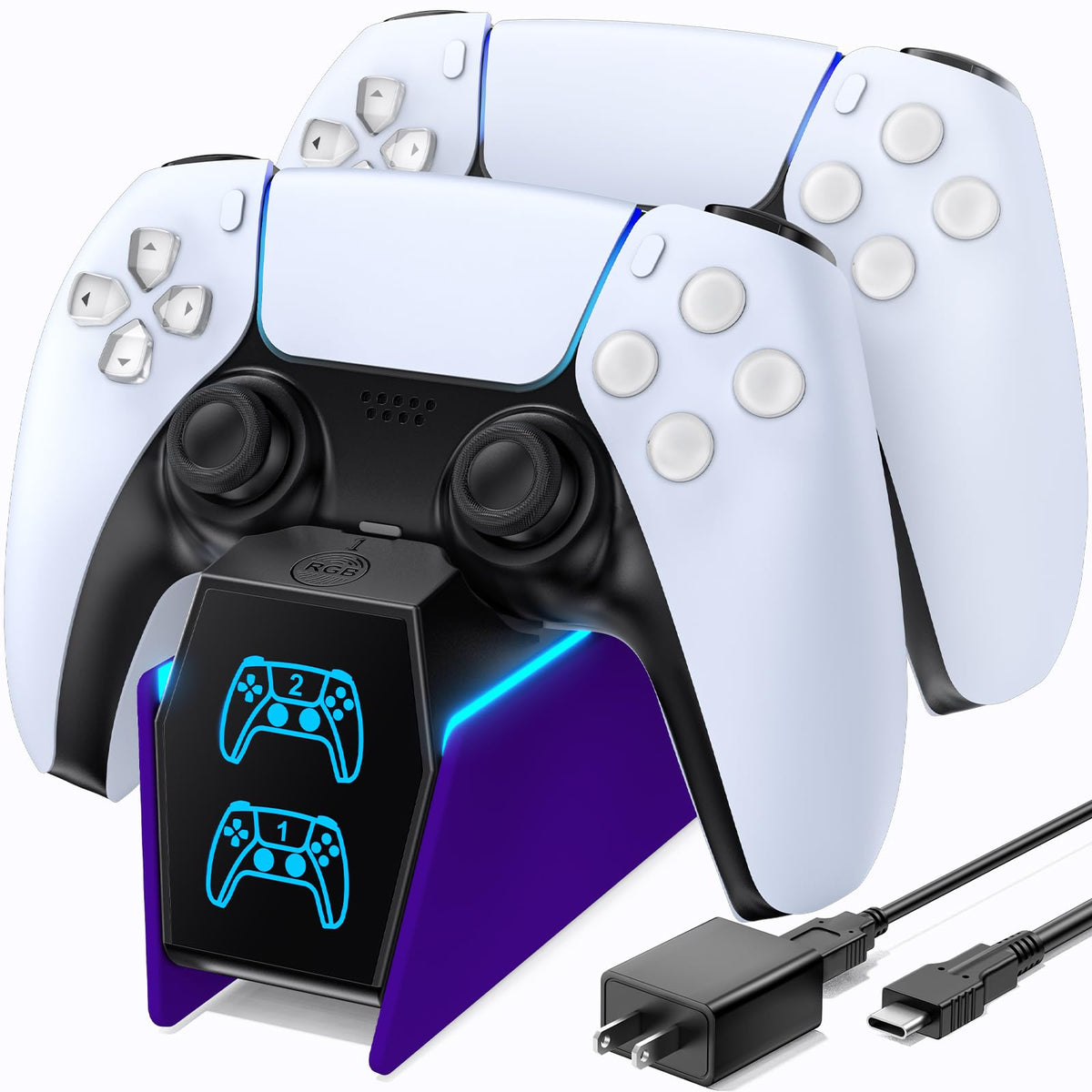 OIVO PS5 Controller Charging Station – 8 Colours - Flex Gamingproduct_type