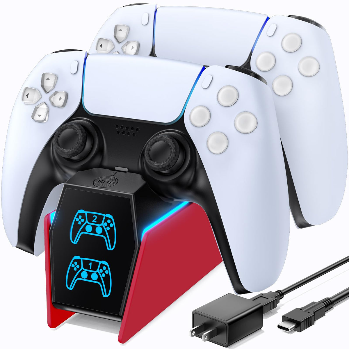 OIVO PS5 Controller Charging Station – 8 Colours - Flex Gamingproduct_type