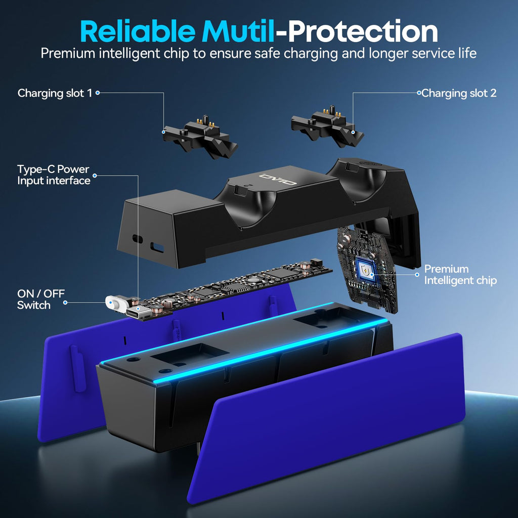 OIVO PS5 Controller Charging Station – 8 Colours - Flex Gamingproduct_type