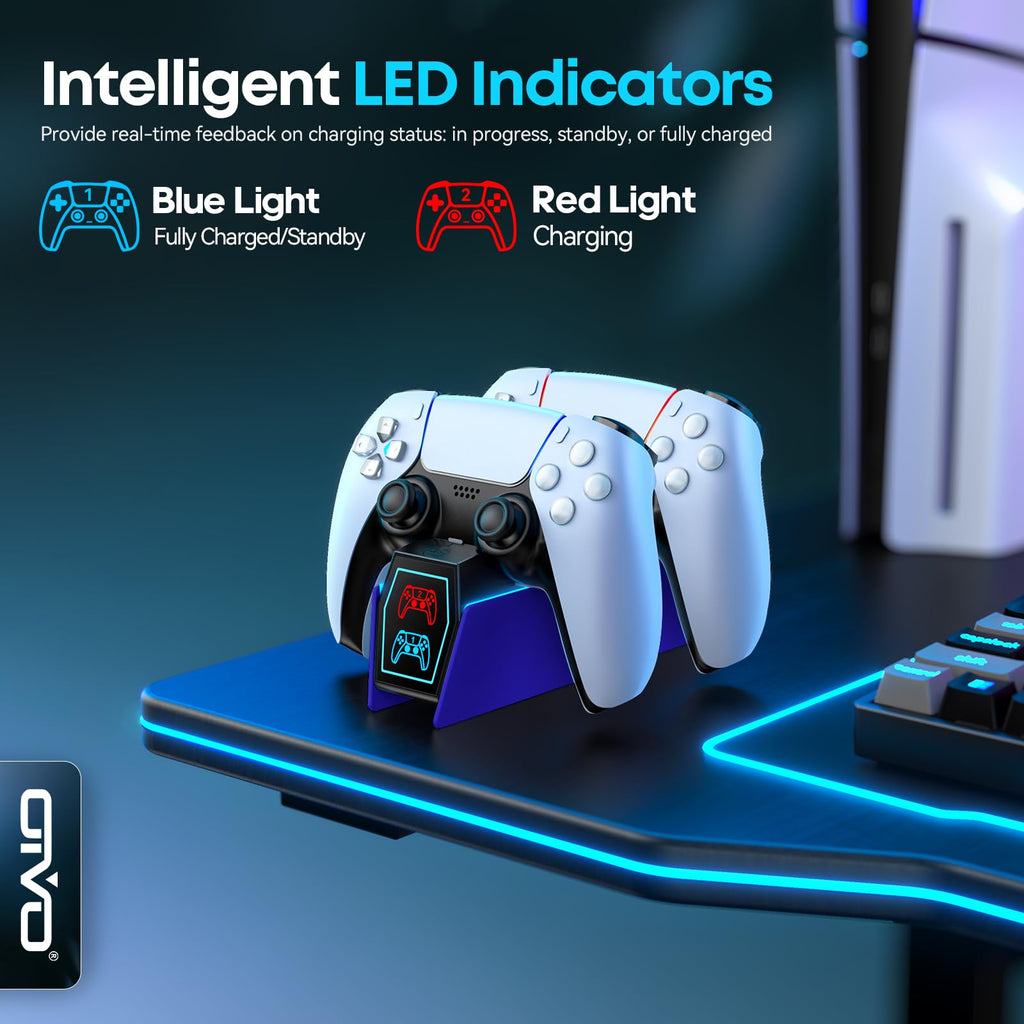 OIVO PS5 Controller Charging Station – 8 Colours - Flex Gamingproduct_type